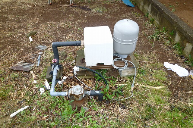 井戸修理その2｜呼び水トラブル