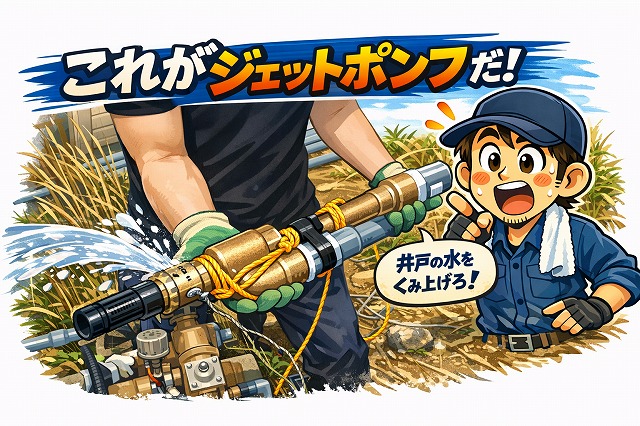 井戸修理その2｜呼び水トラブル