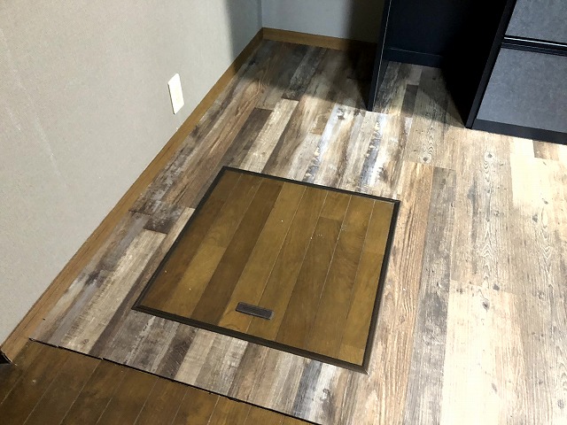 施工手順⑤｜床下収納のフラット化｜一番大変だったがDIYで対応可能