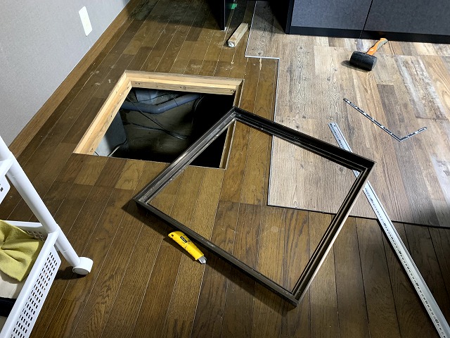 実際にやった作業内容｜床下収納フタの作り直し手順（写真で解説）