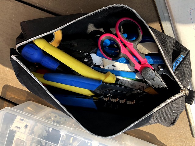 使用した主な工具