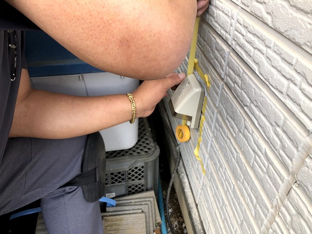屋外だからこそ最後の防水処理が重要